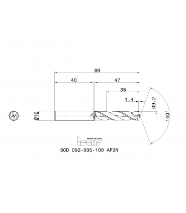 SCD 092-035-100 AP3N IC908