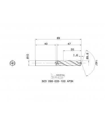 SCD 098-035-100 AP3N IC908