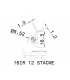 16IR 12 STACME     IC908
