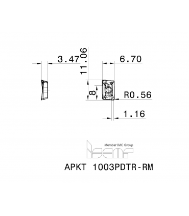 APKT 1003PDTR-RM IC5100