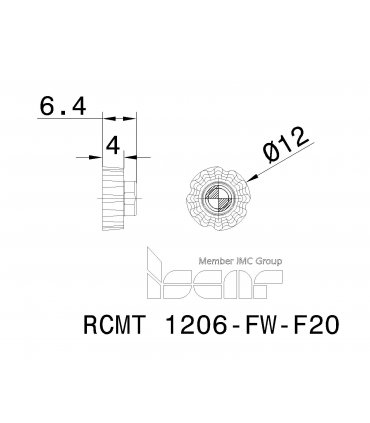 RCMT 1206-FW-F20 IC928