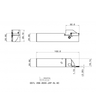 DGTL 20B-2D35-JHP-SL-MC