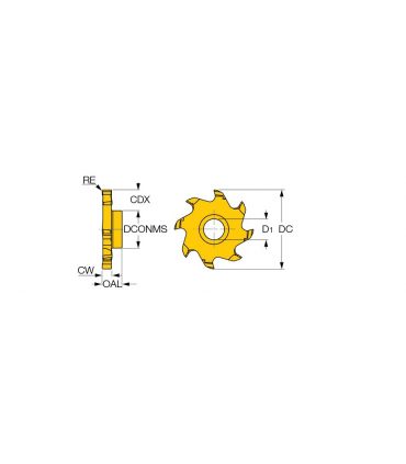 SD D25-5.0-R0.4-SP13 IC908