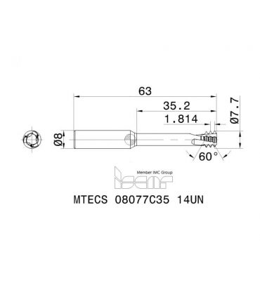 MTECS 08077C35 14UN IC908