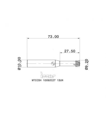 MTECSH 10092C27 13UN IC903