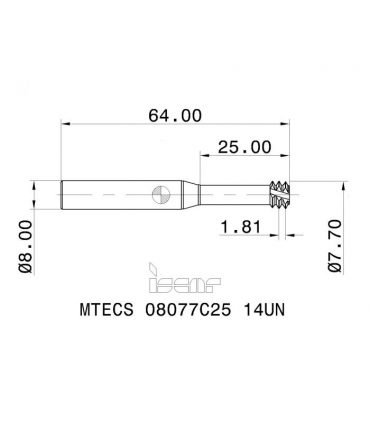 MTECS 08077C25 14UN IC908