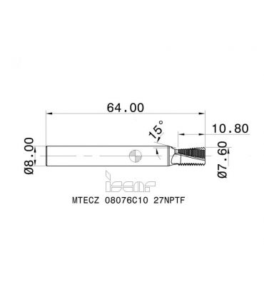 MTECZ 08076C10 27NPTF IC908