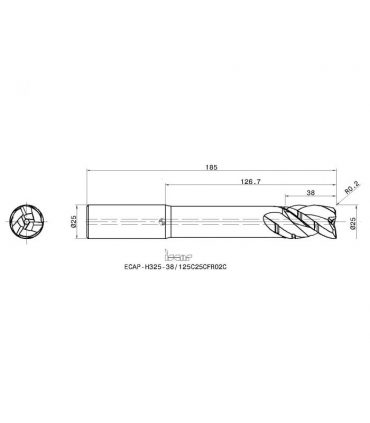 ECAP-H325-38/125C25CFR02C IC08