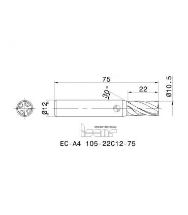 EC-A4 105-22C12-75 IC903
