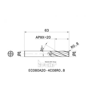 EC080A20-4C08R0.8 IC900