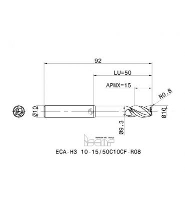 ECA-H3 10-15/50C10CF-R08 IC08