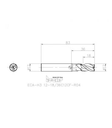 ECA-H3 12-18/36C12CF-R04 IC08