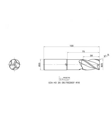ECA-H3 25-38/75C25CF-R16 IC08
