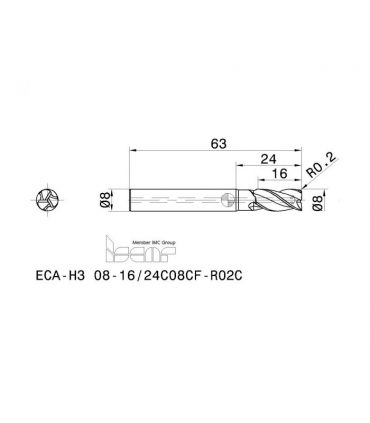 ECA-H3 08-16/24C08CF-R02C IC08