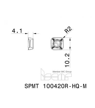 SPMT 100420R-HQ-M IC830