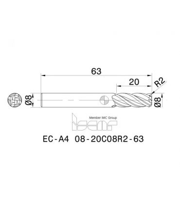 EC-A4 08-20C08R2-63 IC900