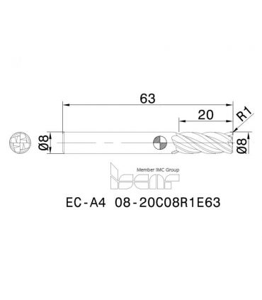 EC-A4 08-20C08R1E63 IC900