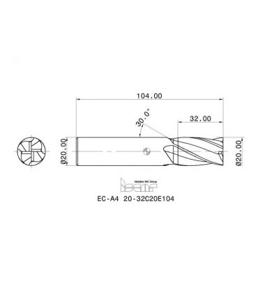 EC-A4 20-32C20E104 IC08