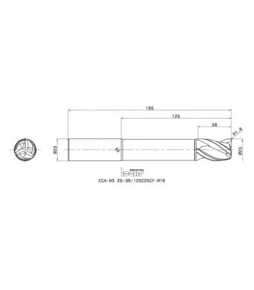 ECA-H3 25-38/125C25CF-R16 IC08