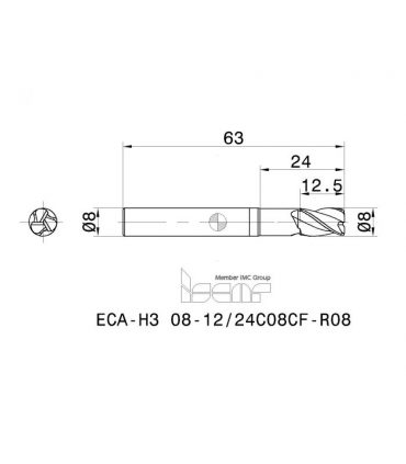 ECA-H3 08-12/24C08CF-R08 IC08