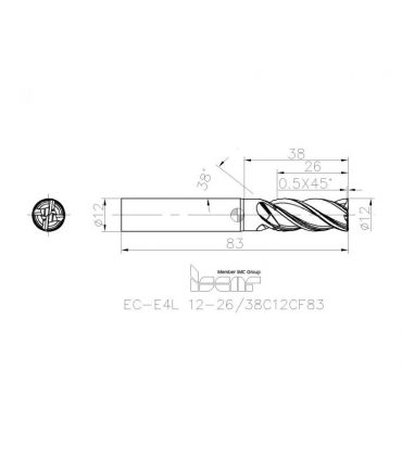 EC-E4L 12-26/38C12CF83 IC900