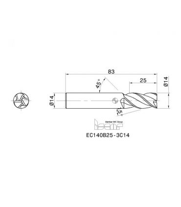 EC140B25-3C14 IC900