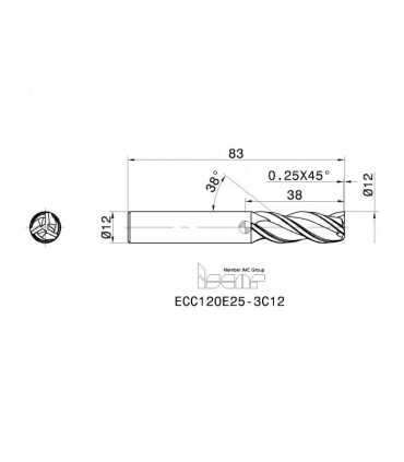 ECC120E25-3C12 IC900