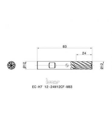 EC-H7 12-24W12CF-M83 IC902