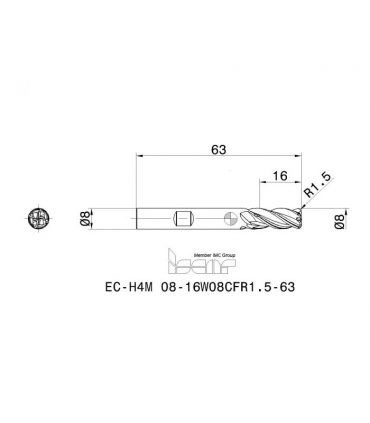 EC-H4M 08-16W08CFR1.5-63 IC900
