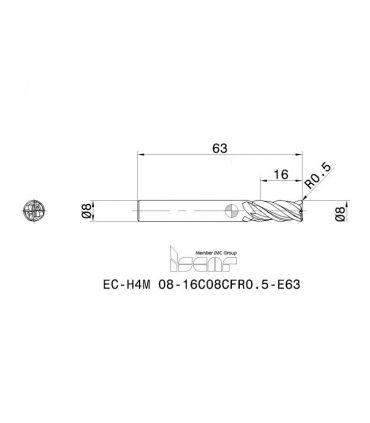 EC-H4M 08-16C08CFR0.5-E63 IC900