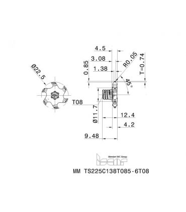 MM TS225C138T085-6T08 IC928