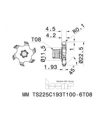 MM TS225C193T100-6T08 IC928