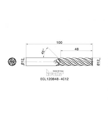 ECL120B48-4C12 IC900