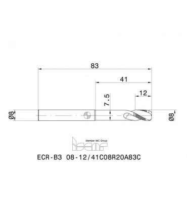 ECR-B3 08-12/41C08R20A83C IC08