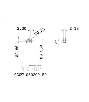 CCGW 060202SF-2MT IB20HC