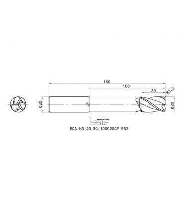 ECA-H3 20-30/100C20CF-R32 IC08