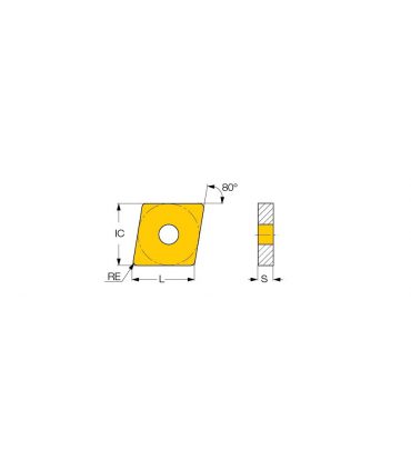 CNGA 120408WLS02025 IN16C