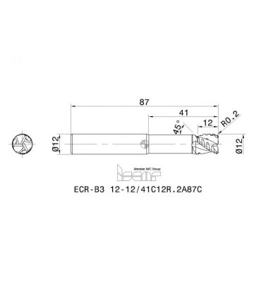 ECR-B3 12-12/41C12R.2A87C IC08