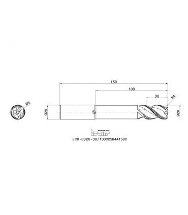 ECR-B320-30/100C25R4A150C IC08