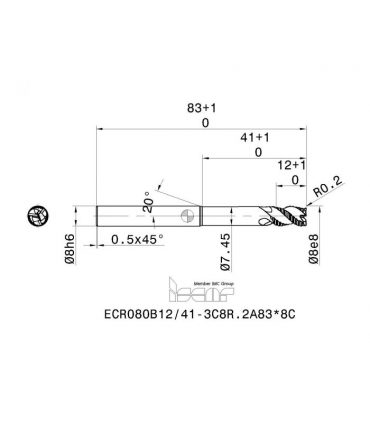 ECR-B3 08-12/41C08R02A83C IC08