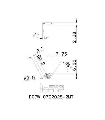 DCGW 070208S-2MT BI05HC