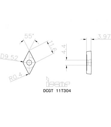 DCGT 11T304 IC20N
