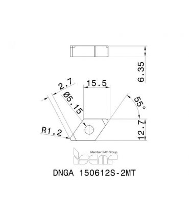 DNGA 150612S-2MT BI05HC