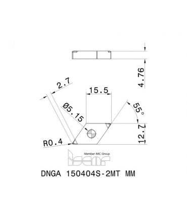 DNGA 150404S-2MT MM BI05HC