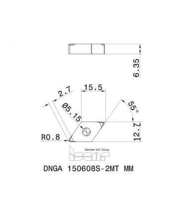 DNGA 150608S-2MT MM BI05HC