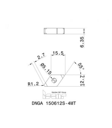 DNGA 150612S-4MT BI05H