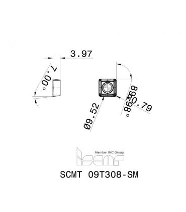 SCMT 09T308-SM IC5005