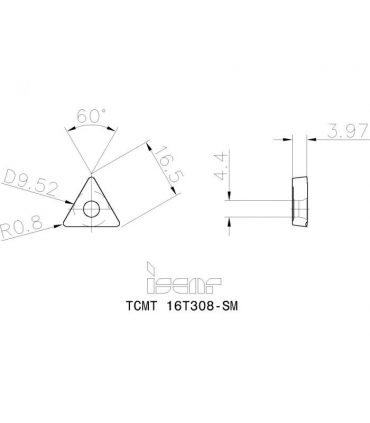 TCMT 16T308-SM IC807