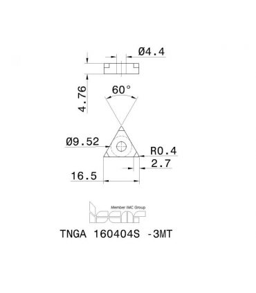 TNGA 160404S -3MT BI05HC