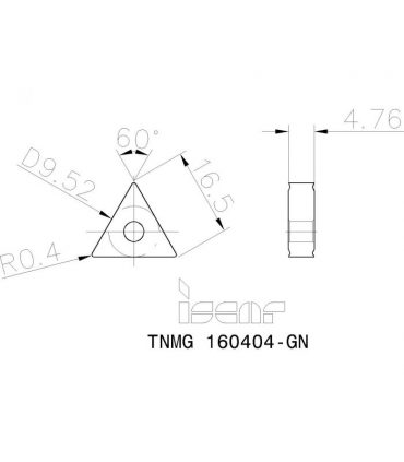 TNMG 160404-GN IC5005